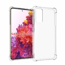 Rugalmas TPU tok Samsung Galaxy S20 FE készülékhez - ÁTTETSZŐ