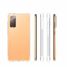 Rugalmas TPU tok Samsung Galaxy S20 FE készülékhez - ÁTTETSZŐ