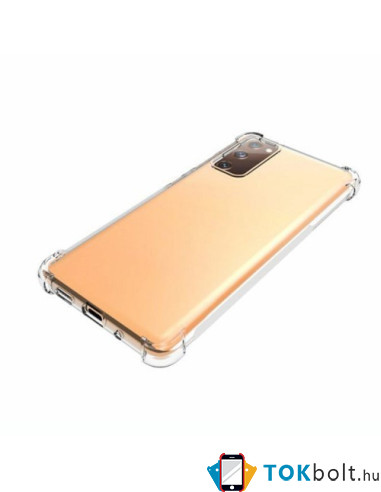 Rugalmas TPU tok Samsung Galaxy S20 FE készülékhez - ÁTTETSZŐ