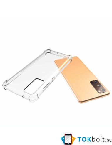 Rugalmas TPU tok Samsung Galaxy S20 FE készülékhez - ÁTTETSZŐ
