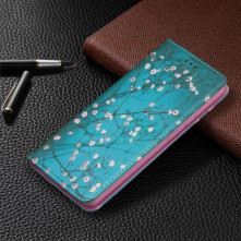 Oldalra nyíló mintás telefontok Samsung Galaxy A52 telefonhoz - TAVASZI VIRÁG