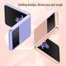 Műanyag hátlap tok Samsung Galaxy Z Flip3 5G készülékhez - LILA