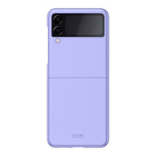 Műanyag hátlap tok Samsung Galaxy Z Flip3 5G készülékhez - LILA