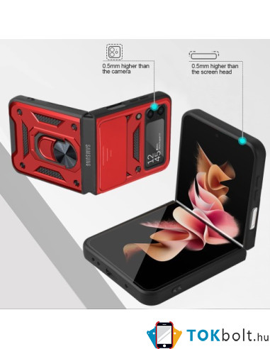 Gyűrűs telefontok Samsung Galaxy Z Flip3 5G készülékhez -