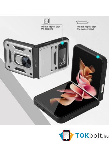 Gyűrűs telefontok Samsung Galaxy Z Flip3 5G készülékhez -