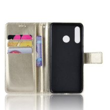 Oldalra nyíló tok Huawei P30 lite telefonhoz - ARANY