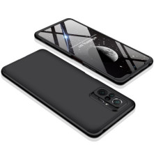 GKK három részes tok Xiaomi Redmi Note 10 Pro készülékhez - FEKETE