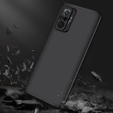 GKK három részes tok Xiaomi Redmi Note 10 Pro készülékhez - FEKETE