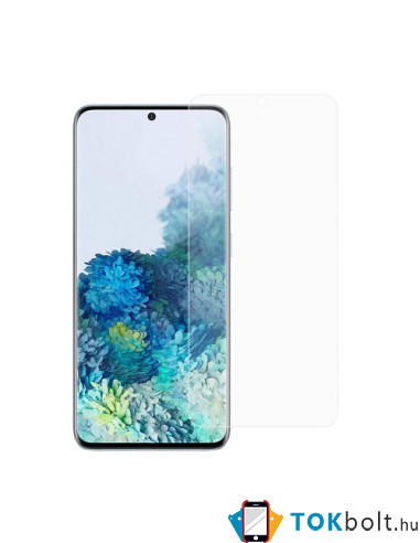 Kijelzővédő karcálló edzett üveg Samsung Galaxy S21 FE 5G típusú készülékhez - 1 db