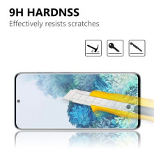 Kijelzővédő karcálló edzett üveg Samsung Galaxy S21 FE 5G típusú készülékhez - 1 db