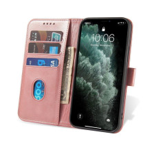 Oldalra nyíló tok Samsung Galaxy A52 4G/5G / A52s 5G telefonhoz - RÓZSAARANY