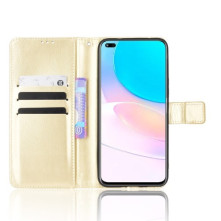 Oldalra nyíló tok Honor 50 Lite telefonhoz - ARANY