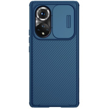 NILLKIN masszív tok kameravédővel Honor 50 Pro / Huawei nova 9 Pro készülékhez - KÉK
