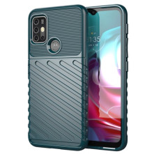 Rugalmas TPU tok Motorola Moto G10/G20/G30 készülékhez - ZÖLD