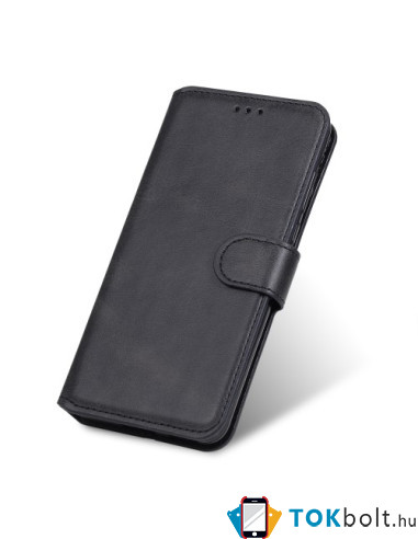 Oldalra nyíló tok Motorola Moto G10/G20/G30 telefonhoz - FEKETE