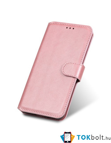 Oldalra nyíló tok Motorola Moto G10/G20/G30 telefonhoz - RÓZSAARANY
