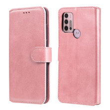 Oldalra nyíló tok Motorola Moto G10/G20/G30 telefonhoz - RÓZSAARANY