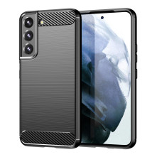 FORCELL CARBON Samsung Galaxy S22 Ultra 5G telefontok - FEKETE