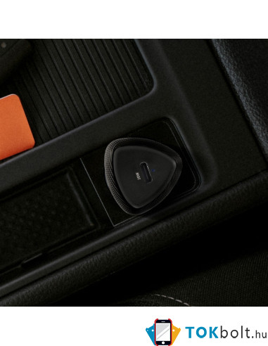 FORCELL CARBON autós töltő Type C 3.0 PD20W CC50-1C - FEKETE