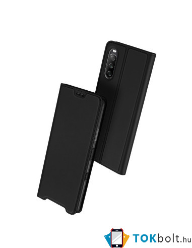 DUX DUCIS telefontok Sony Xperia 10 III készülékhez - FEKETE