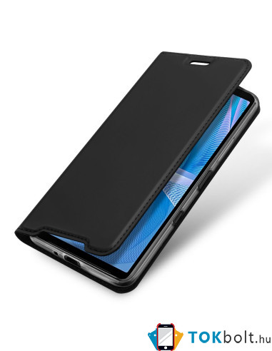 DUX DUCIS telefontok Sony Xperia 10 III készülékhez - FEKETE
