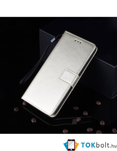Oldalra nyíló tok Samsung Galaxy S22 Plus 5G telefonhoz - ARANY