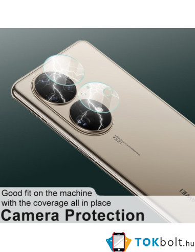 IMAK telefon kamera védő üveg Huawei P50 Pro típusú készülékhez - 1 db