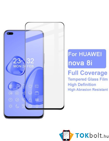 IMAK kijelzővédő karcálló edzett üveg Honor 50 Lite típusú készülékhez - 1 db