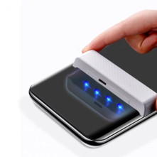 AMORUS kijelzővédő karcálló edzett üveg Samsung Galaxy S22 Ultra 5G típusú készülékhez - 1 db