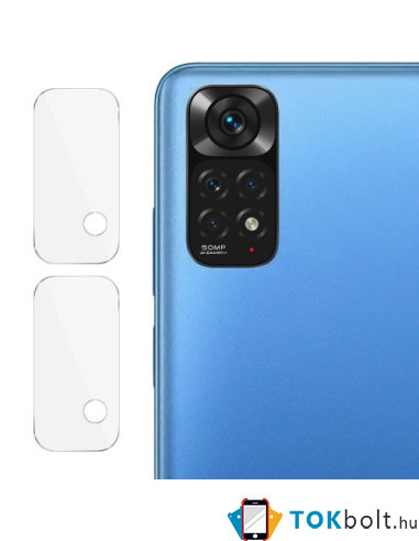IMAK telefon kamera védő üveg Xiaomi Redmi Note 11 4G típusú készülékhez - 2 db