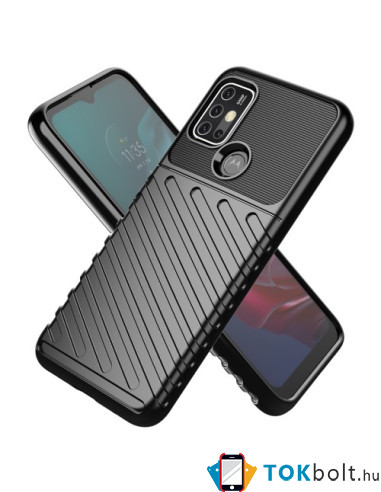 Rugalmas TPU tok Samsung Galaxy S22 Ultra 5G készülékhez - FEKETE