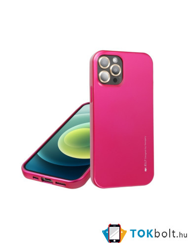 JELLY MERCURY rugalmas tok Samsung Galaxy S22 Ultra 5G készülékhez - PINK