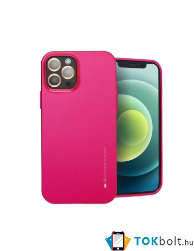 JELLY MERCURY rugalmas tok Samsung Galaxy S22 Ultra 5G készülékhez - PINK