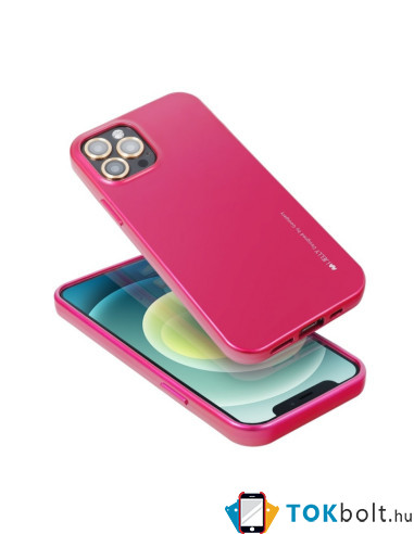 JELLY MERCURY rugalmas tok Samsung Galaxy S22 Ultra 5G készülékhez - PINK