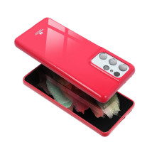 JELLY MERCURY rugalmas tok Samsung Galaxy S22 Ultra 5G készülékhez - PINK