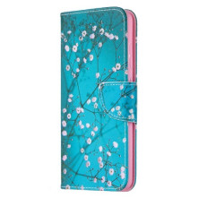 Oldalra nyíló mintás telefontok Samsung Galaxy A52 telefonhoz - TAVASZI VIRÁG