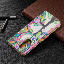 Oldalra nyíló mintás telefontok Samsung Galaxy A52 telefonhoz - FESTETT FA