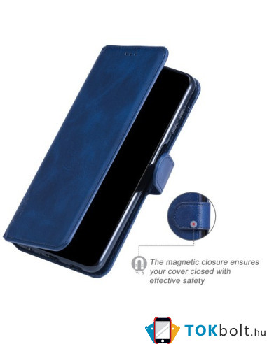 Oldalra nyíló tok Samsung Galaxy A33 5G telefonhoz - KÉK