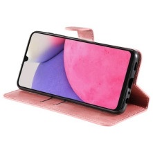 Oldalra nyíló tok Samsung Galaxy A33 5G telefonhoz - RÓZSAARANY