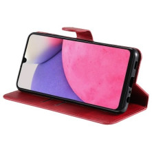 Oldalra nyíló tok Samsung Galaxy A33 5G telefonhoz - PIROS