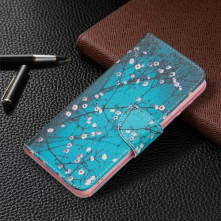 Oldalra nyíló mintás telefontok Samsung Galaxy A53 5G telefonhoz - TAVASZI VIRÁG