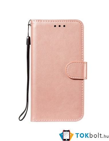 Oldalra nyíló tok Xiaomi Mi 11 Lite telefonhoz - RÓZSAARANY