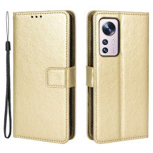 Oldalra nyíló tok Xiaomi 12 telefonhoz - ARANY
