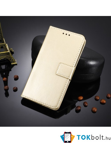 Oldalra nyíló tok Xiaomi 12 telefonhoz - ARANY