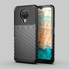 Rugalmas TPU tok Sony Xperia 10 III készülékhez - FEKETE