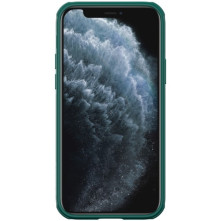 NILLKIN masszív tok kameravédővel iPhone 12 Pro/12 készülékhez - ZÖLD