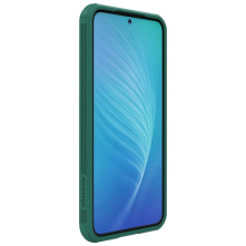 NILLKIN masszív tok kameravédővel Samsung Galaxy S22 5G készülékhez - ZÖLD