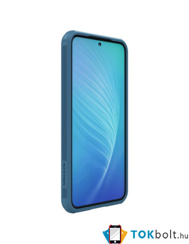 NILLKIN masszív tok kameravédővel Samsung Galaxy S22 Plus 5G készülékhez - KÉK