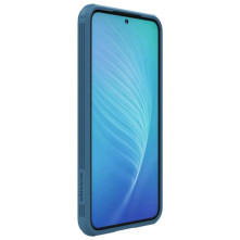 NILLKIN masszív tok kameravédővel Samsung Galaxy S22 Plus 5G készülékhez - KÉK