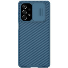NILLKIN masszív tok kameravédővel Samsung Galaxy A73 5G készülékhez - KÉK
